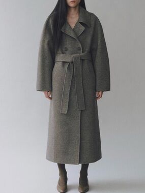 Mijeong Park Handmade Long Wool Coat